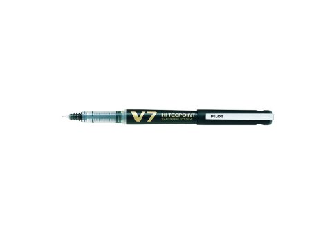 Pilot V7 Rojo, Bolígrafo De Tinta Líquida Hi-Tecpoint