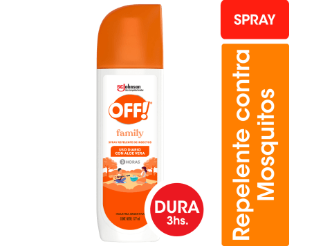 Repelente en spray Off Family 177 ml