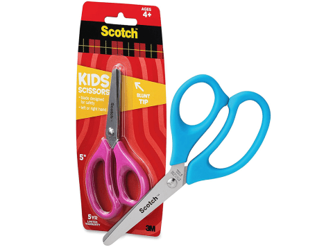 Tijera Escolar Acero Inoxidable Scotch 12.6cm
