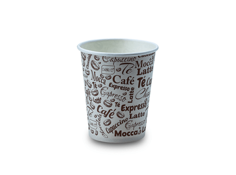 Vaso de polipapel para bebidas calientes Darnel con diseños Paquete x 50 unidades de 355 ml