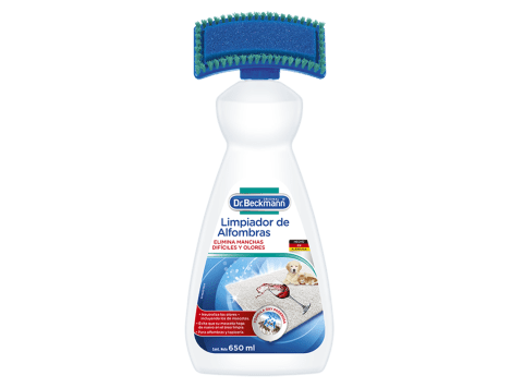Limpiador de alfombras Dr.Beckmann elimina manchas dificiles y olores 650 ml
