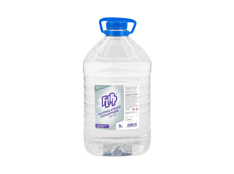 Alcohol etílico eucaliptado FLIPP 70% Bidon 5 L