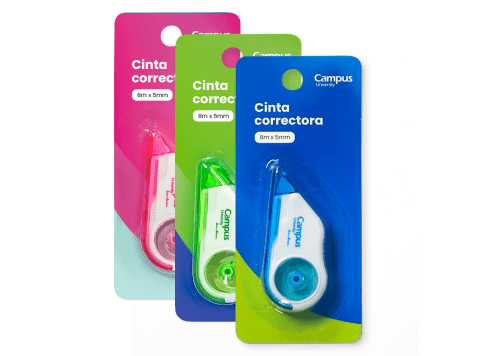 Cinta correctora Campus University 5mm x 8 m