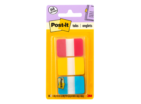 Etiquetas señaladoras Post-it de colores 66 unidades
