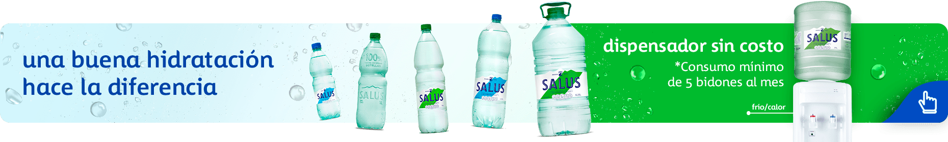 Agua y dispensadores